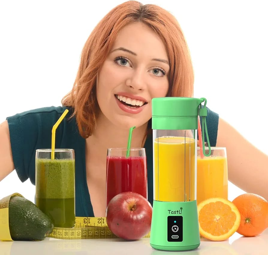 Rechargeable Portable Juice Blender – USB Wireless Mini Smoothie & Shake Maker For Home, Office & Travel